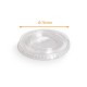 Deckel für Plastik-Shaker perforierte Schüssel 20,25 und 30cl (ø 78mm), Karton von 1250