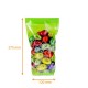 Happy Easter Hard Bottom Bag 120x275mm, Easter bells Green, pack of 100