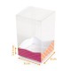 Wave band for transparent boxes 8x8cm, Pack Colors, pack of 50
