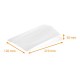 Sacchetto per croissant bianco 120+50x210 mm (rif. 102), confezione da 1000 pezzi