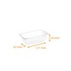 Plastikschale für Pommes frites, Churros - CAISSIPACK 250cc, 111x87x42mm, Packung zu 500