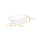 Plastikschale für Pommes frites, Churros - CAISSIPACK 500cc, 143x111x49mm, Packung zu 250