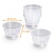 Dessert bowl - Moulipack 20 cl on PP stand, ø 95mm h57mm, box of 600