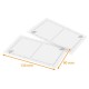 Polypropylene foil PP 90x130mm with "Frise bistre" printing, pack of 1000
