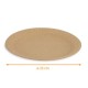 Placa kraft ø 23cm, paquete de 50