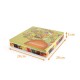 Scatola da pasticceria quadrata Petit Plaisir Gourmand 29x29x5cm, confezione da 50