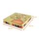 Scatola da pasticceria quadrata Petit Plaisir Gourmand 32x32x5cm, confezione da 50