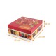 Caja cuadrada de pastelería Petit Plaisir Gourmand 25x25x8cm, paquete de 50