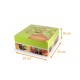 Scatola da pasticceria quadrata Petit Plaisir Gourmand 23x23x10cm, confezione da 50