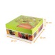 Scatola da pasticceria quadrata Petit Plaisir Gourmand 29x29x10cm, confezione da 50