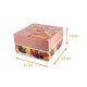Quadratische Konditoreibox Petit Plaisir Gourmand 23x23x13cm, 50er-Pack