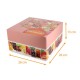 Caja cuadrada de pastelería Petit Plaisir Gourmand 26x26x13cm, paquete de 50
