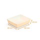 Teglia Easy Bake 100x85x30mm (beige/bianco), confezione da 60