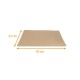 Brown thermoweldable 38+9g/m2 format 32x50cm, 10kg carton