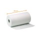 Papel termosellable blanco 38+9g/m2 en rollos de 50 cm para mostrador, Caja de 10 kg