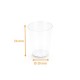 Vaso di plastica in vetro Bicchiere da 5cl in PS trasparente, confezione da 30