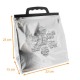 Borsa isotermica Borsa pranzo 22x15x25cm cm fondo piatto -15 litri, con maniglie rigide , scatola da 100
