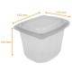 Plastikschale mit mikrowellengeeignetem Deckel - Ondipack 750cc, 142x123x105mm, Karton mit 600