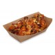 Vassoio kraft marrone 375ml / 350g, 160x125x40mm, scatola da 1000