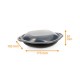 Black wok tray with lid - Wokipack 500ML, box of 200