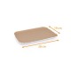 Vassoio Kraft per catering 19x28cm, scatola da 200