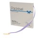 Band für Geschenkverpackungen einseitiger Satin, 10mm x 100m, Lavendel, Packung mit 1