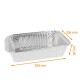 Aluminum tray straight edges, 308x206x38mm, 1900ml (BO1900), pack of 50