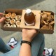 Flycup: envases para comida para llevar  3 en 1, cartón, caja de 150