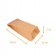 Croissanttasche aus braunem Kraftpapier 140+70x260mm (Ref. 104), 1000er-Pack