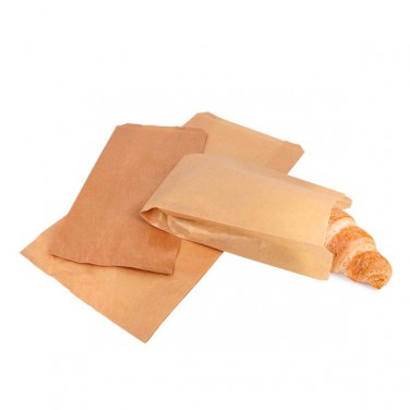 Sacchetto per croissant kraft marrone