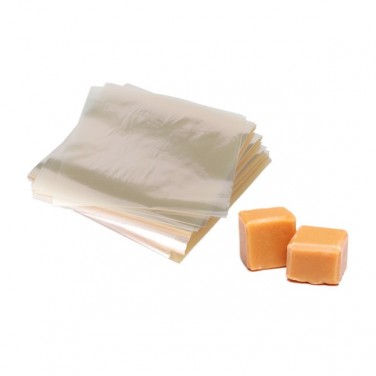 Foglio di cellophane per caramello