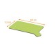 Tongue holder black/green rectangle 9.5x5.5cm (1100g/m2 cardboard), box of 250