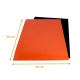 Foglio di cartone spesso 40x60cm, nero/arancio, confezione da 50