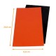 Papphalter für Koffer für Schachtel 27x9cm, Schwarz Orange, 26,8x8,8cm, 50er-Pack