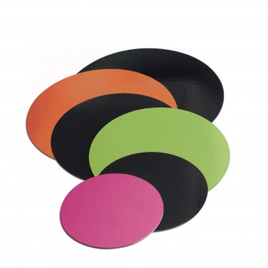 Disco di cartone colorato