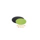 Disco di cartone colorato Nero/Verde ø 16cm, confezione da 50