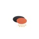 Disco de cartón de color Negro/Naranja ø 16cm, paquete de 50