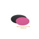 Colored cardboard disc Black/Fuchsia ø 20cm, pack of 50