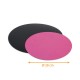 Disco de cartón de color Negro/Fucsia ø 28cm, paquete de 50
