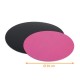 Disco de cartón de color Negro/Fucsia ø 30cm, paquete de 50