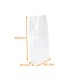 Bolsas OPP neutras con base SOS 160x40/40x360mm, paquete de 100