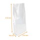 Bolsas OPP neutras con base SOS 210x45/45x410mm, paquete de 50