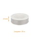 Nastro in ottone voile 25mm*20m argentooo, per unità