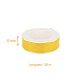 Brass band voile 25mm*20m yellow, per unit