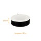 Brass band voile 25mm*20m black, per unit
