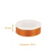 Vermessingtes Band Segel 25mm*20m orange, einzeln