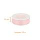 Nastro in ottone vela 25mm*20m rosa antico, per unità