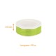 Brass band voile 25mm*20m light green, per unit