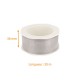 Vermessingtes Band segel 38mm*20m silber, einzeln