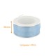 Brass band sail 38mm*20m light blue, per unit